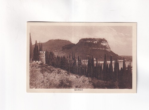 F4463 cartolina garda lago - garda,