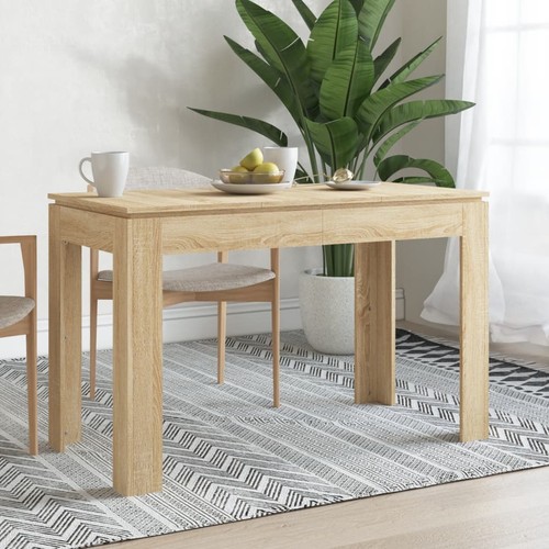 Vidaxl tavolo pranzo rovere - pranzo,