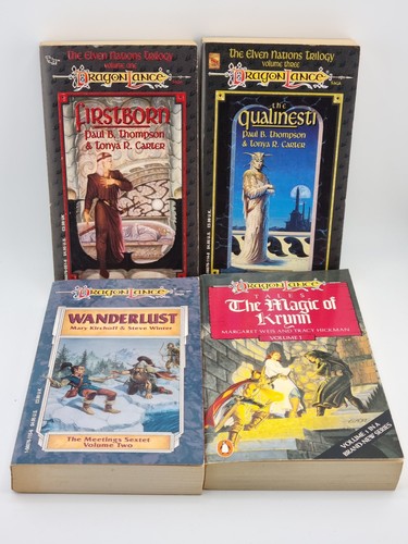 Dragonlance book bundle elven - dragonlance,