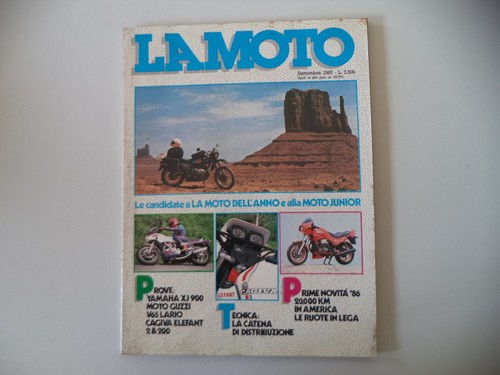 Moto 1985 yamaha xj - la,