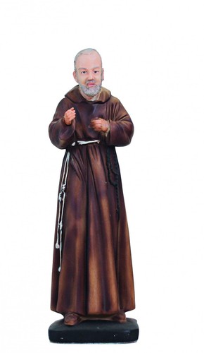 Padre pio 19cm hand painted - 19cm, hand-painted