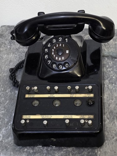 Antico telefono disco - telefono,