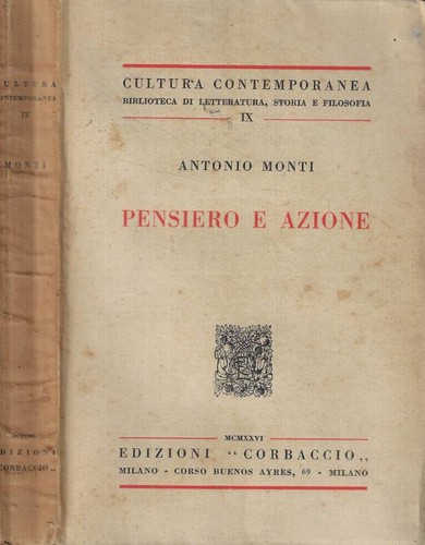 Pensiero azione antonio - e, azione.