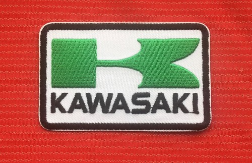 Kawasaki logo touring bike
