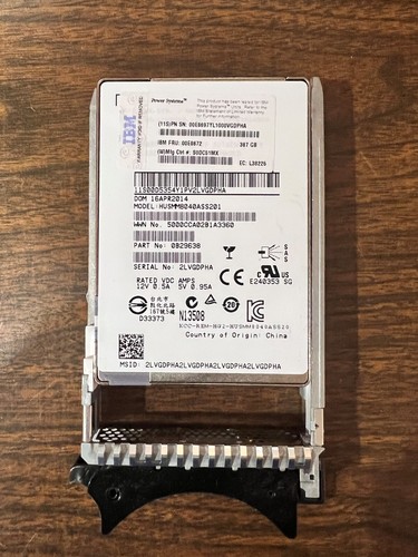 Ssd ibm 00e8672 387 - 387, gb