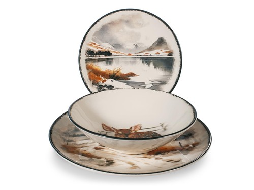 Set tavola silent snow 12 - tavola,