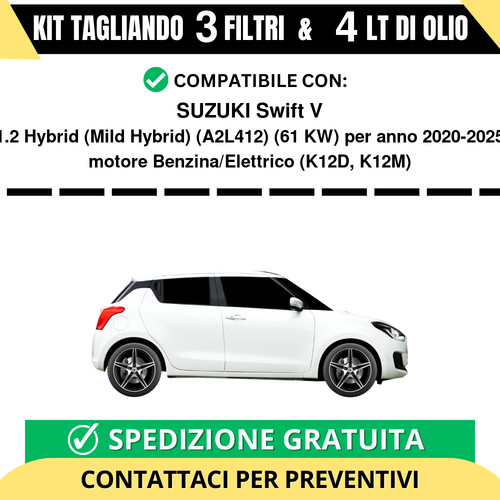 Tagliando per suzuki swift - suzuki,