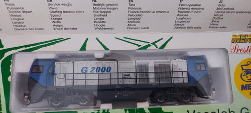 Mehano 9411 vossloh g2000 - mehano,
