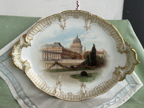 Bellissimo grande vassoio kpm - grande,