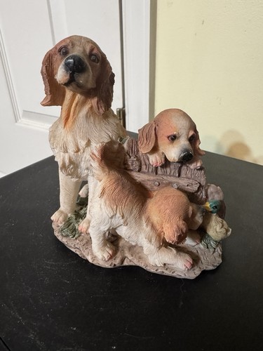 Statuina resina spaniel o - in,