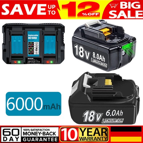 Batteria 18v 8000mah per - 18v,