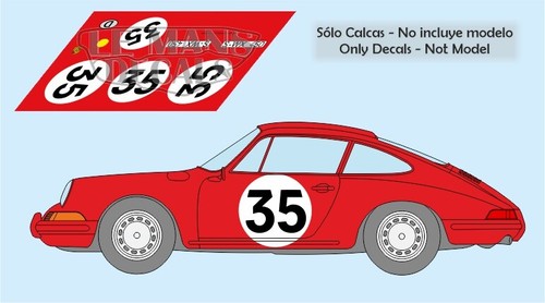 Decals porsche 911 mans - porsche, le