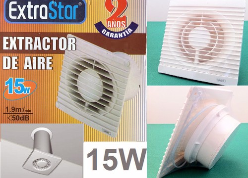 Aspiratore aria 15w muro - aria,