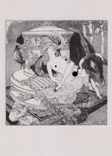 Libris bookplate erotico n - ex,