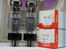 Coppia abbinata el34 aeg rft - el34, aeg/rft