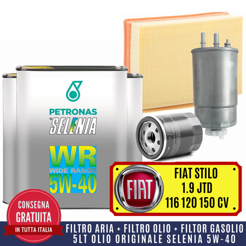 Kit tagliando fiat stilo 9 - tagliando,