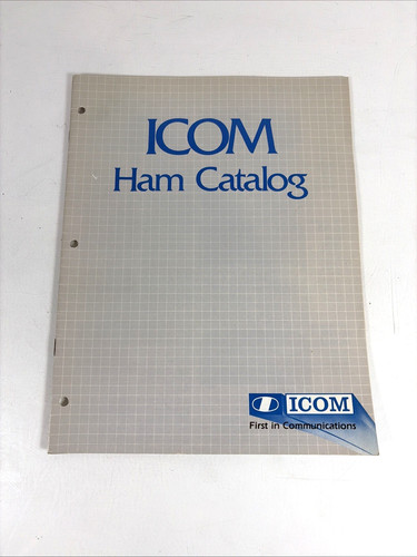 Catalogo icom ham vintage - catalogo,