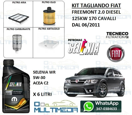 Kit tagliando filtri olio - kit,