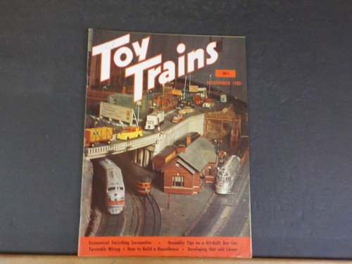 Rivista treni giocattolo 1953 - rivista,