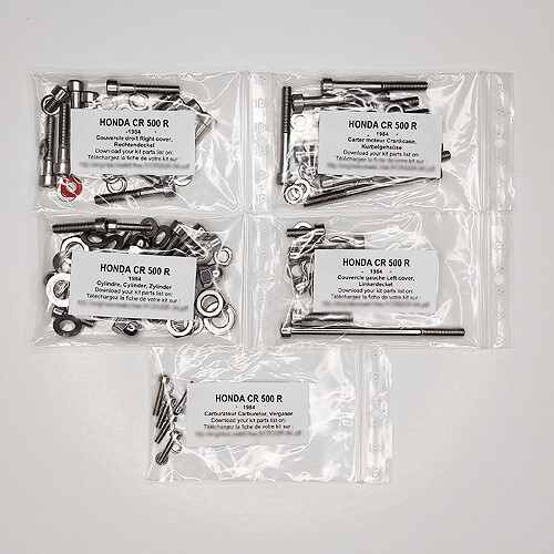 Honda 500 1984 kit viti - honda,