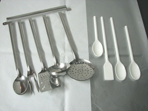 Set mestoli acciaio - acciaio, +