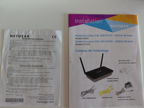 Modem netgear n300 wifi - netgear,