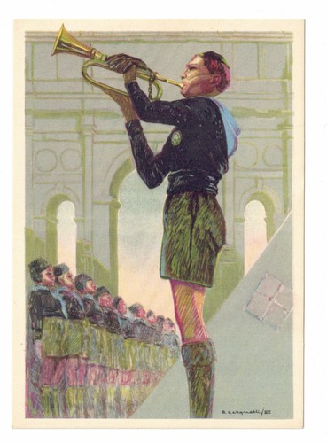 Cartolina opera nazionale - cartolina,