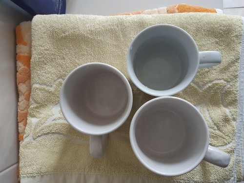 Tazze ceramica bianca per - in,
