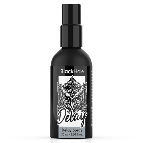 Black hole spray - black,
