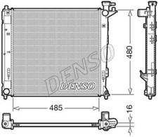 Radiatore acqua motore kia - motore,