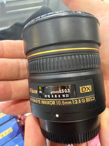 Nikon fisheye nikkor - dx,