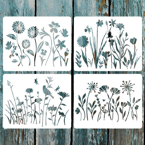 Pezzi stencil primaverili - 4,