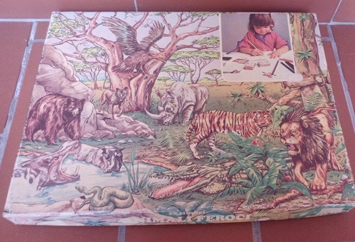 Gioco timbri animali feroci - gioco,