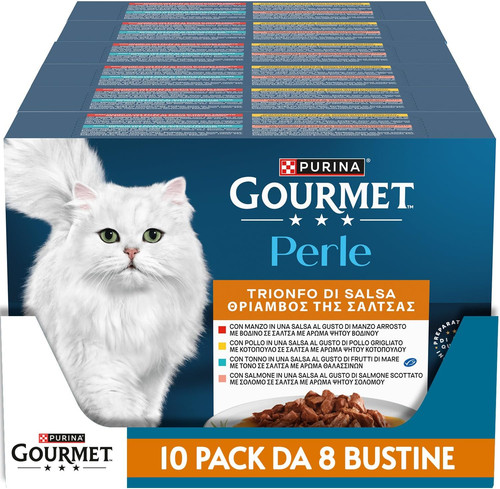 Perle cibo umido per gatti - cibo,
