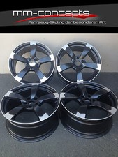 Cerchi in lega 18 pollici DBV Torino 8x18 ET48 5x112 neri ABE per Audi Rotor