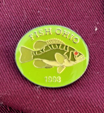 Spilla smaltata Fish Ohio 1998