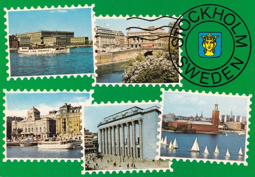 Cartolina stoccolma - -,