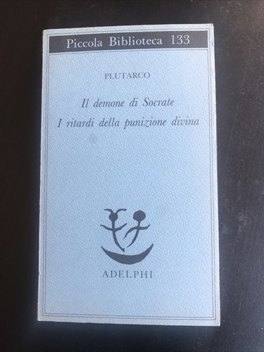 Plutarco demone socrate - plutarco,