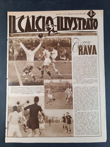 Rivista calcio illustrato - rivista, n
