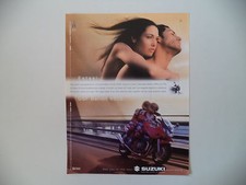 advertising Pubblicità 2000 MOTO SUZUKI GSF BANDIT 600 S
