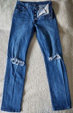 LEVI'S 501s Women's Blue Jeans