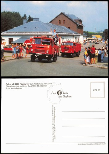 Cartolina oberwiesenthal robur - cartolina,