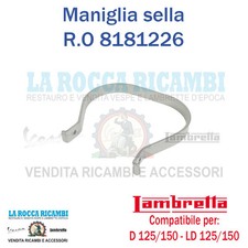 Maniglia Sella Passeggero Lambretta D 125/150 - LD 125/150