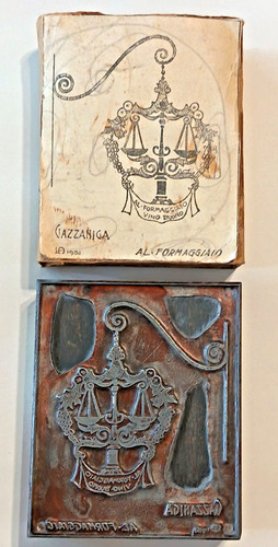 Matrice per stampa - ., cazzaniga