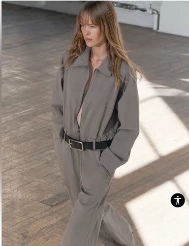 Zara collection belted gray - zara,