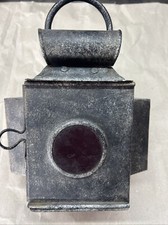 Lampada Lanterna Ferrovia Vintage