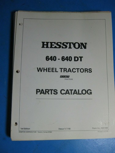 Fiat trattori hesston 640 - hesston, 640-640