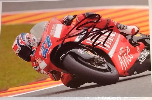 Autograph casey stoner - casey,