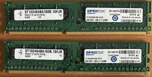 Ram 2 pezzi spectek - gb,