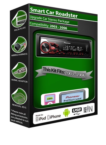 Smart roadster auto radio - roadster,